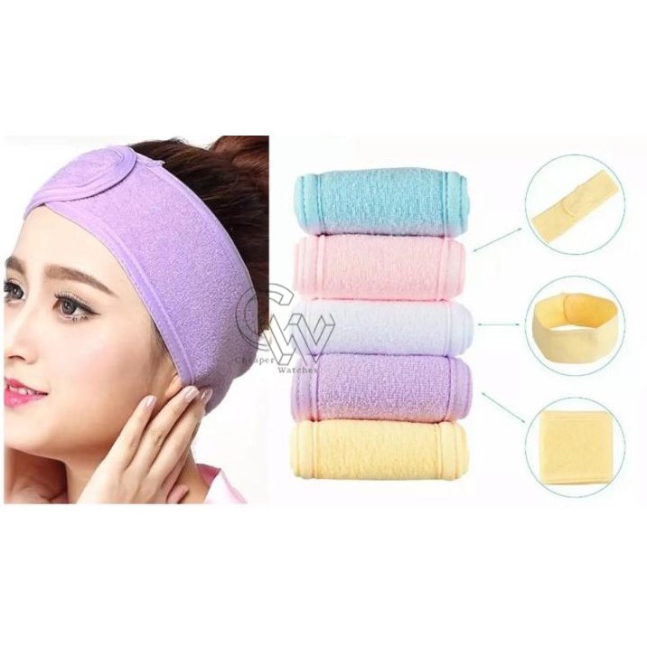 Cheaper-Bando Facial Hairband Facial Bandana Handuk Bandana Masker