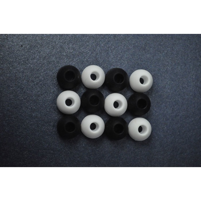 Basic Silicone Eartips, Karet Earphone