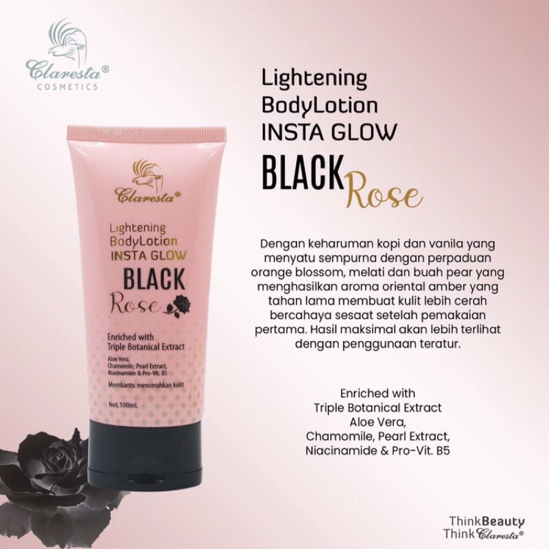 CLARESTA LIGHTENING BODYLOTION INSTA GLOW 100ML