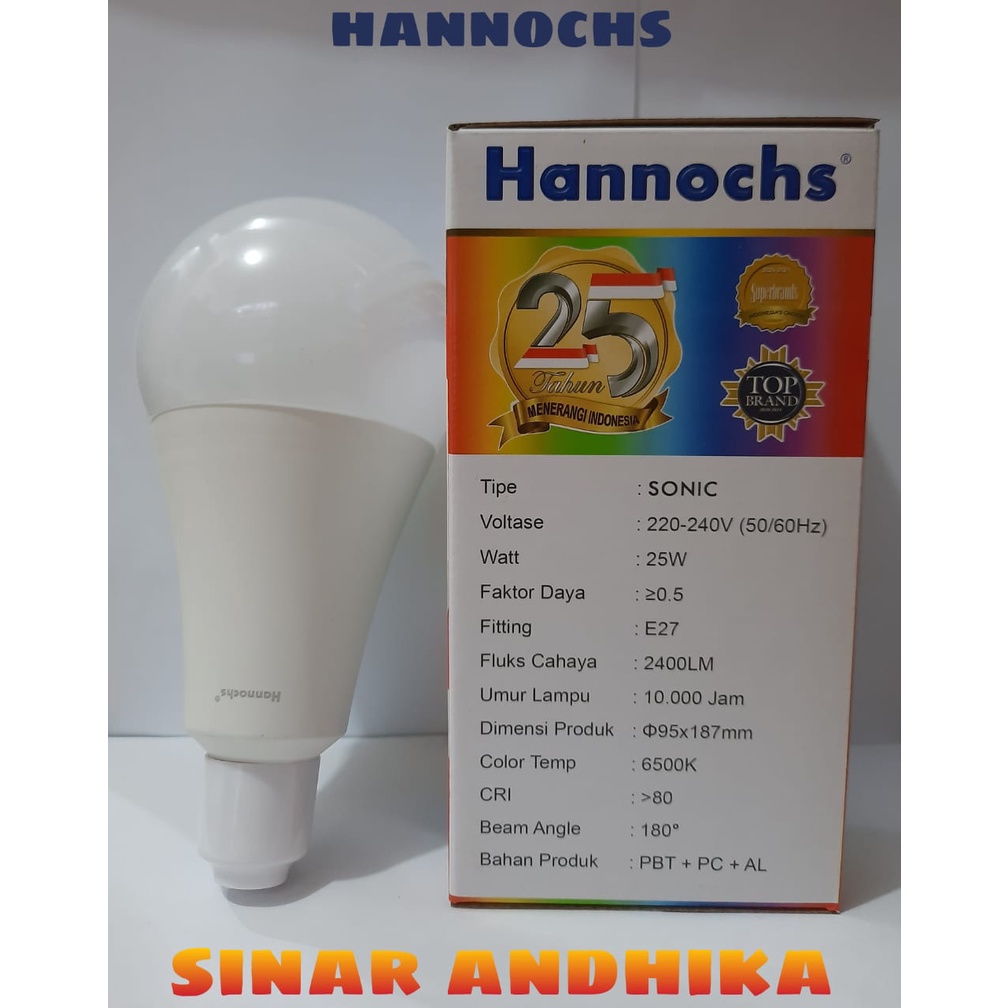 LAMPU LED HANNOCHS SONIC 25 WATT