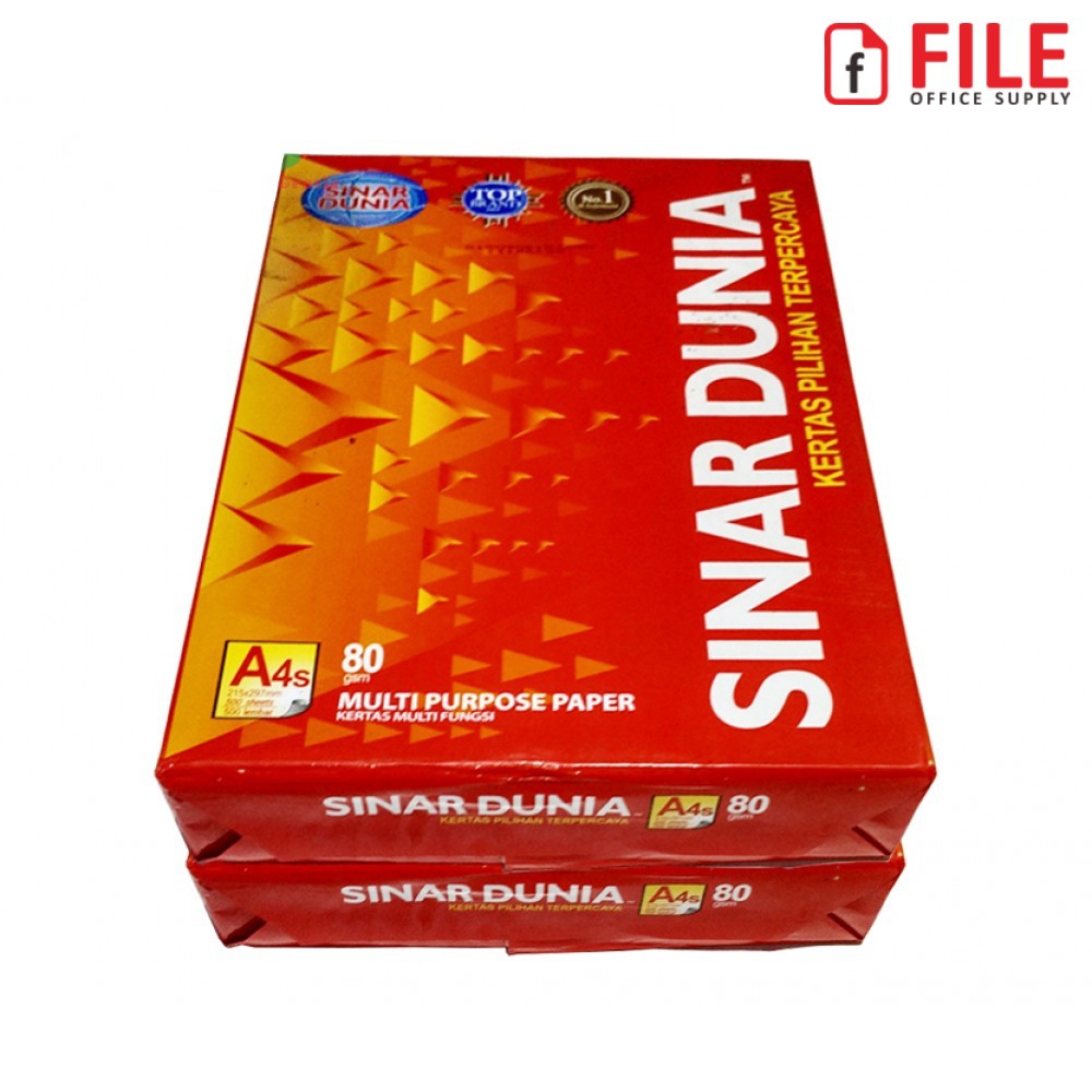 

Kertas HVS A4S 80gr Sinar Dunia / SIDU