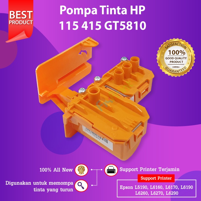 Air Purger Pompa Tinta Printer HP Ink Tank 115 315 415 419 500 515 615