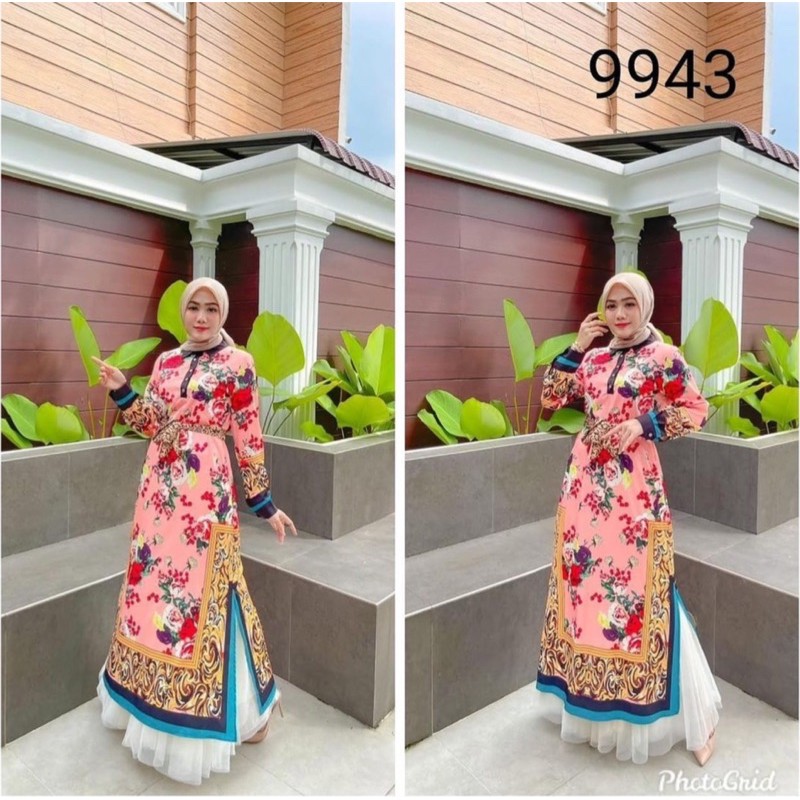 ready dress import Bangkok long dress gamis premium bkk china