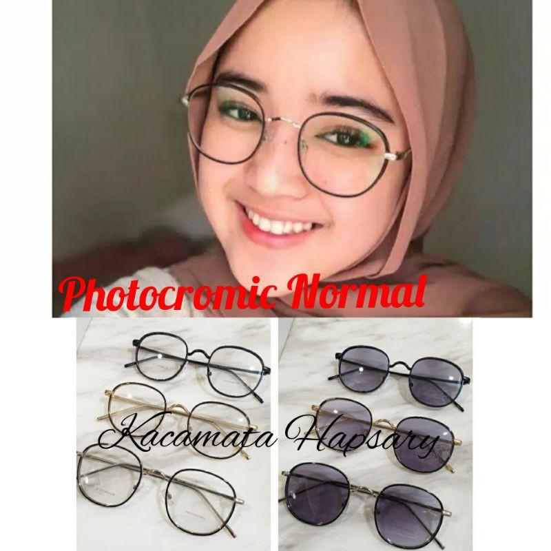 FRAME KACAMATA WANITA &amp; PRIA 2261 | KACAMATA PHOTOCROMIC NORMAL | KACAMATA ANTI UV ( NO RADIASI )