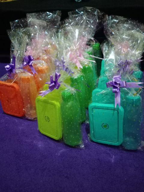 Parcel Lunch Box Sealware Platonia + Botol Minum Ulang Tahun