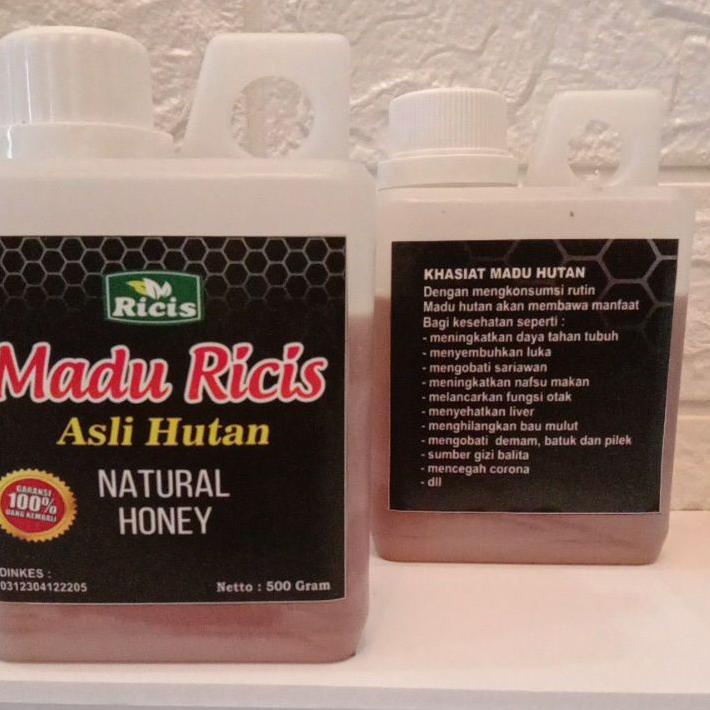 

ㄶ [[ ASLI 100% ]]MADU HUTAN ASLI LIAR BEEPOLEN MADU MURNI MADU ALAMI NETTO MADU MURNI madu ricis 500 GRAM ㅍ