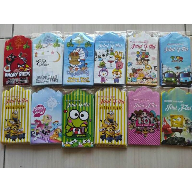 

Amplop lebaran ukuran M isi 10