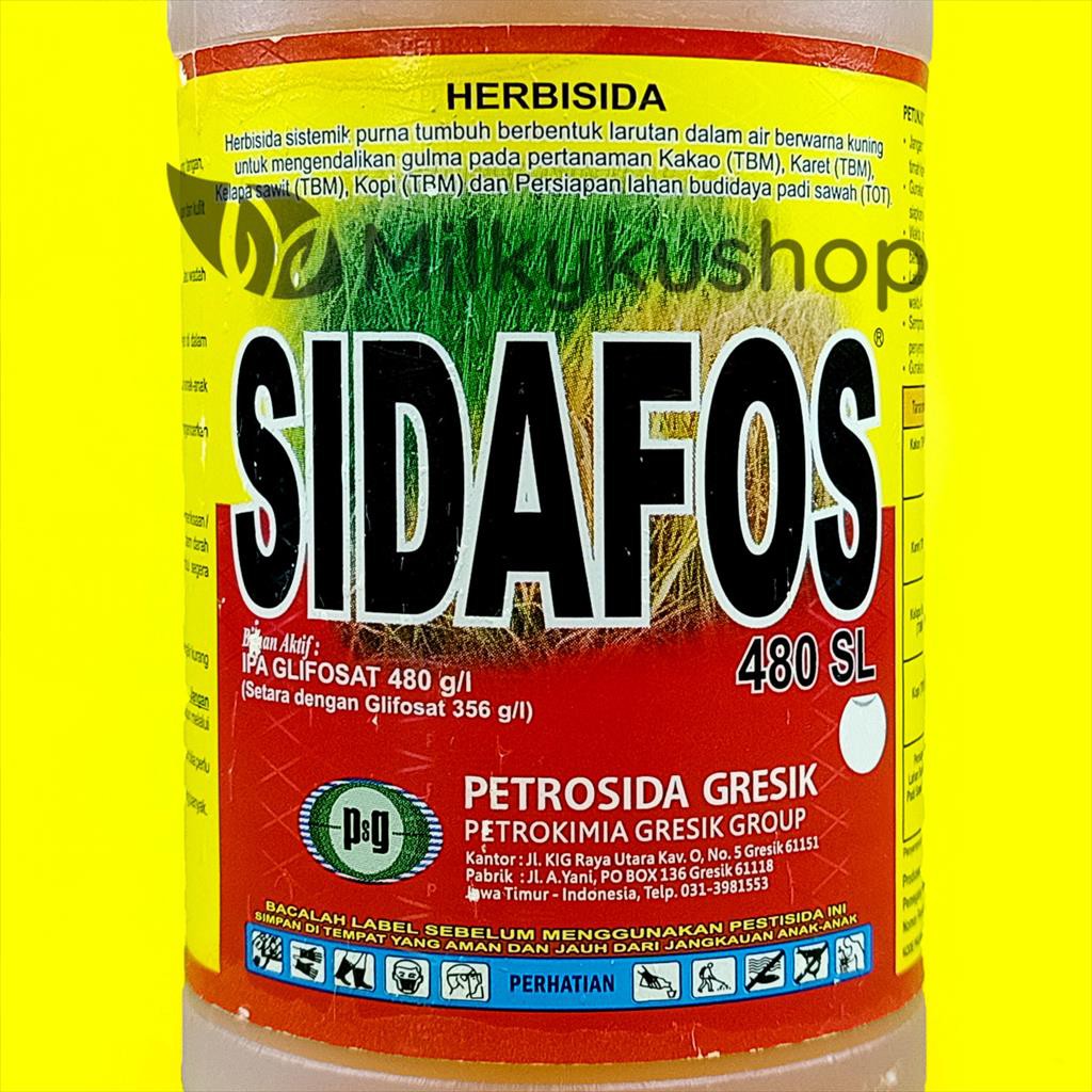 SIDAFOS 480 SL ISI 400 ML  HERBISIDA