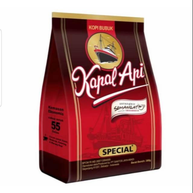 

KAPAL API Special Merah Coffee - Kopi Bubuk Instant 380gr