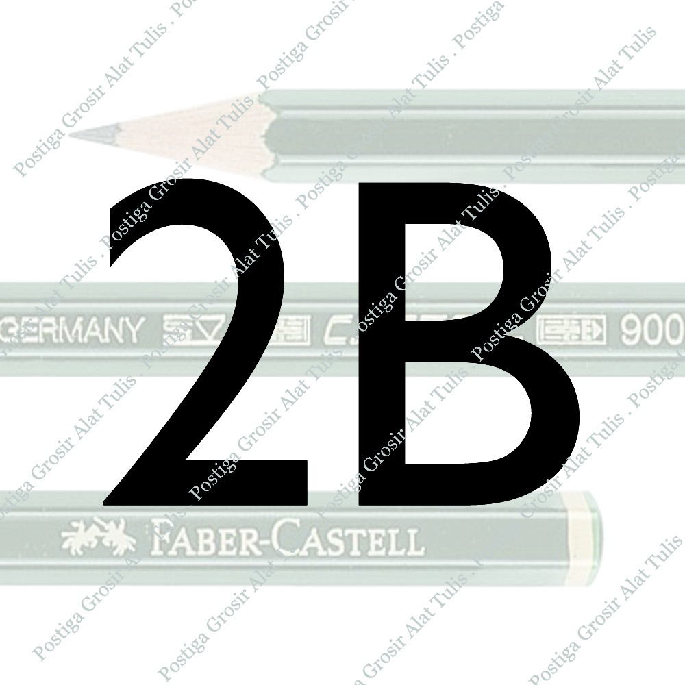 

Pensil Faber Castell 2B ORIGINAL