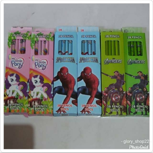

Pensil/pensil 2B/pensil serut/pensil karakter/alat tulis/alat tulis anak/pensil murah/pencil