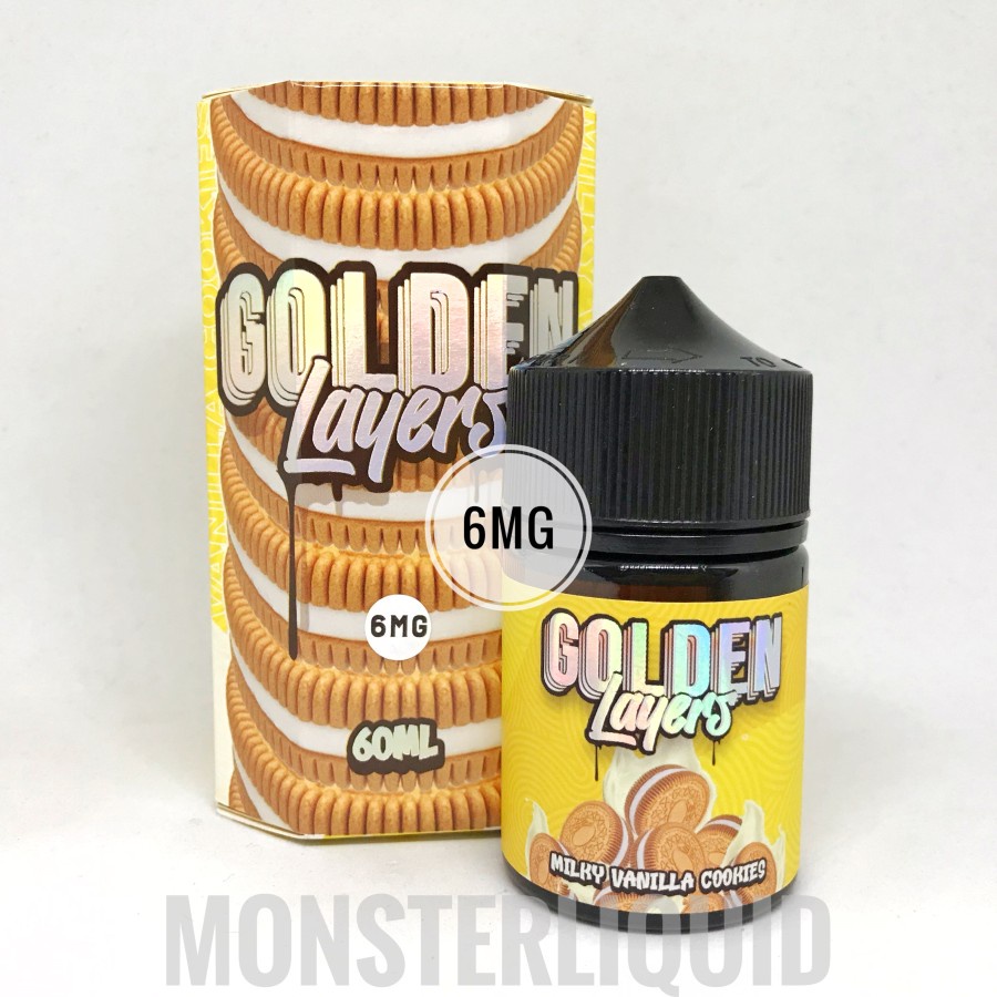 GOLDEN LAYERS MILKY VANILLA COOKIES 60ML