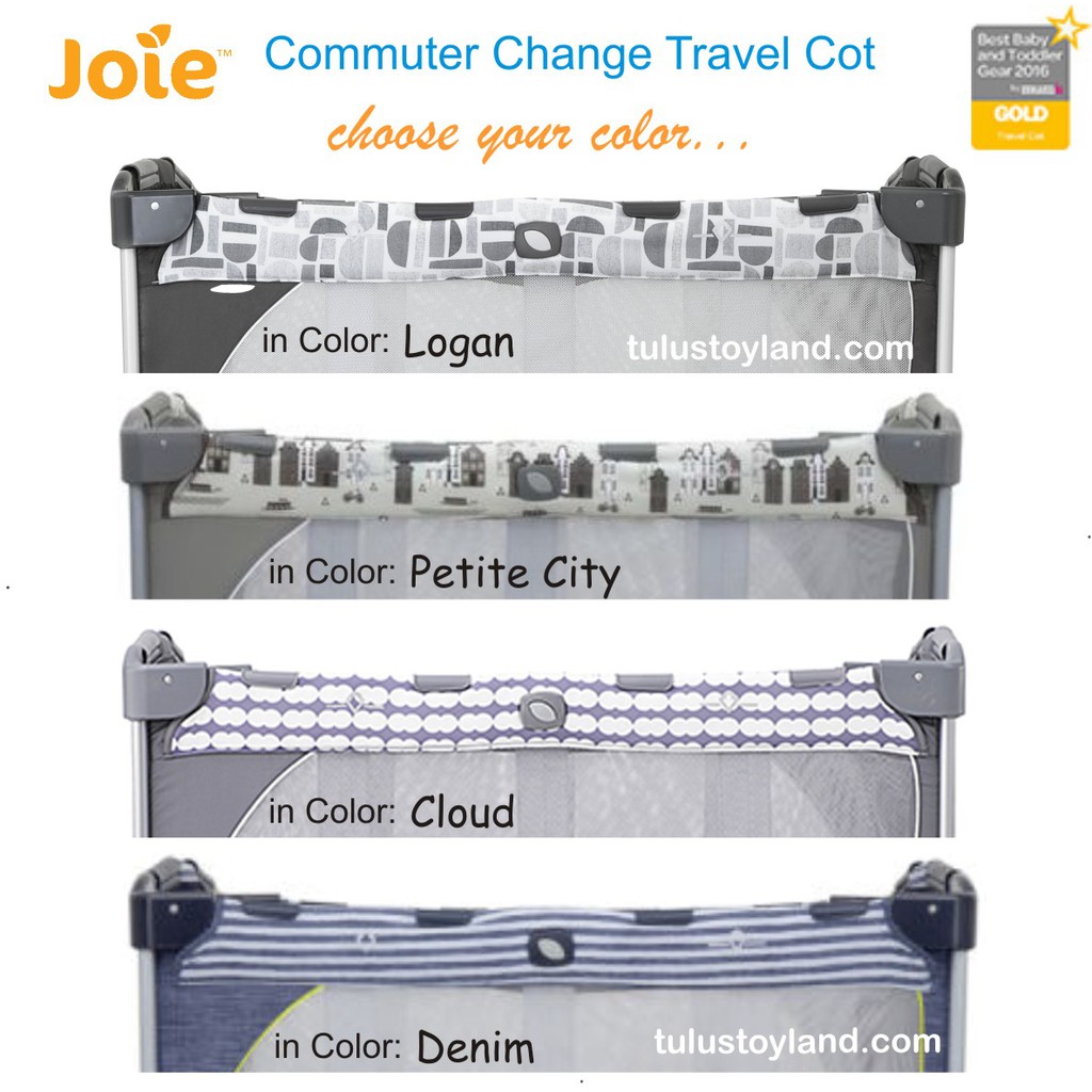 Box Bayi Joie Commuter Change Travel Cot