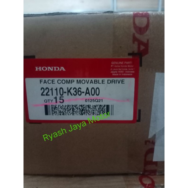 Rumah Roller K36 AHM Asta Honda Motor for Vario 125/150 old/new 2017-2020