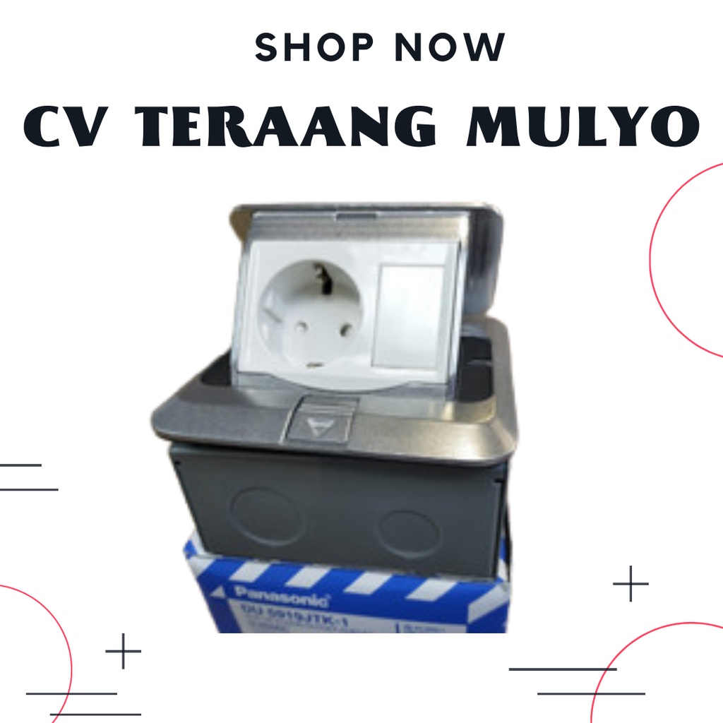 Stop kontak Lantai Panasonic DU5919JTK-1