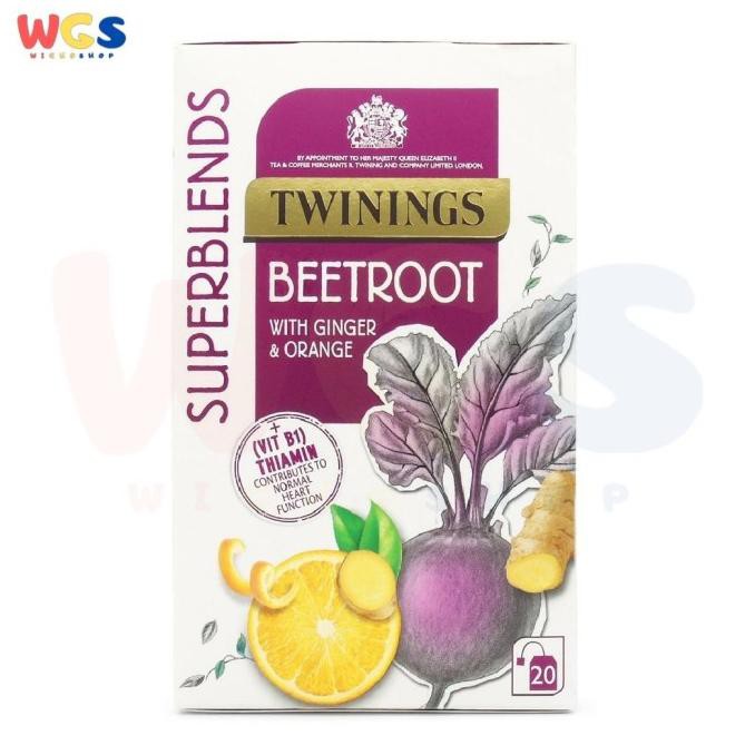 

Jual Twinings Tea Superblends Beetroot With Ginger & Orange 20 Tea Bags Teh