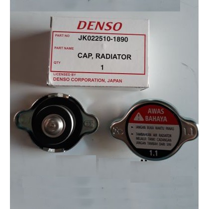 ORI DENSO JEPANG 1.1 Tutup Kap Cap Air Radiator KIJANG SUPER KAPSUL Grand Extra 5K 7K LGX LSX SGX