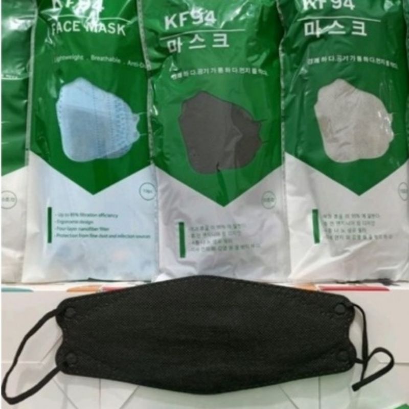 Masker Korea KF94 4Ply Evo 3D Protection Mask Mouson Sachet Isi 10pcs