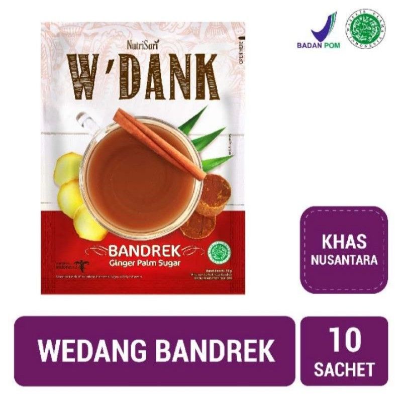 

Nutrisari W'dank Bandrek 10 sachet