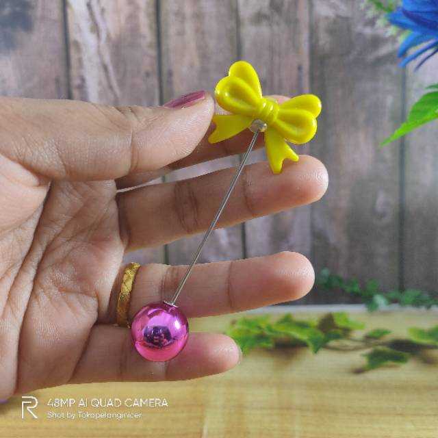 TUSPIN PITA RESIN  WARNA  CANTIK KILAT TOKOPELANGINICER
