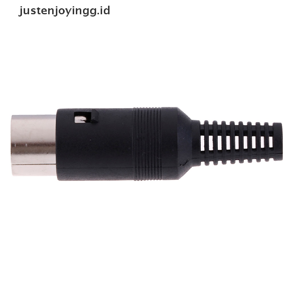 // justenjoyingg.id // Din plug 13 pin male inline audio adapter connector for atari st kenwood icom ~