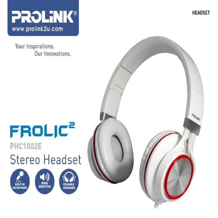 Headset PROLINK PHC1002E Frolic Corded Stereo