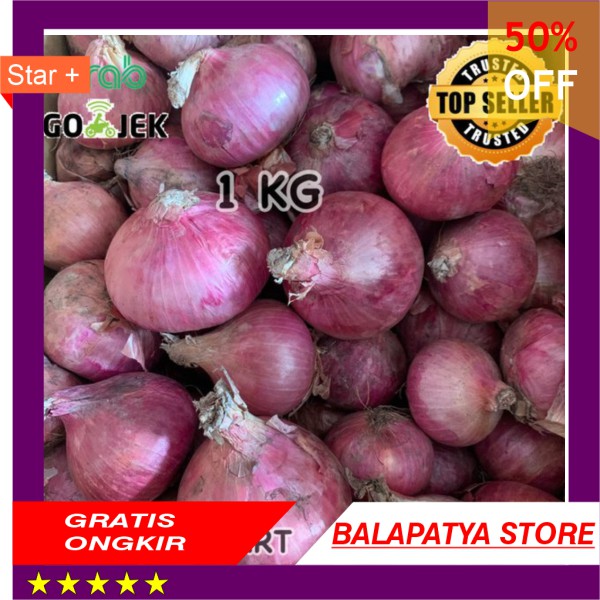 

STOK SISA 9 SAJA ! BURUAN !!! BAWANG MERAH BESAR JUMBO 1 KG