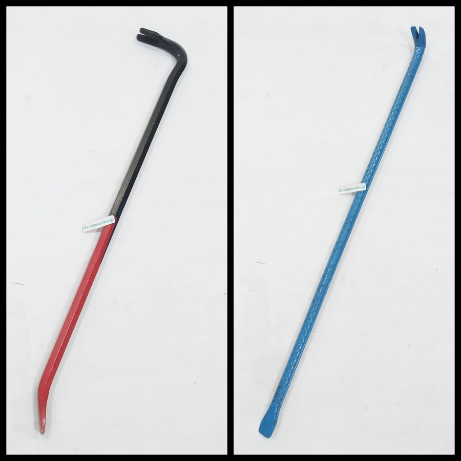 Linggis Panjang besar cungkil congkel cabut pencabut paku galian gali tanah besi ulir polos