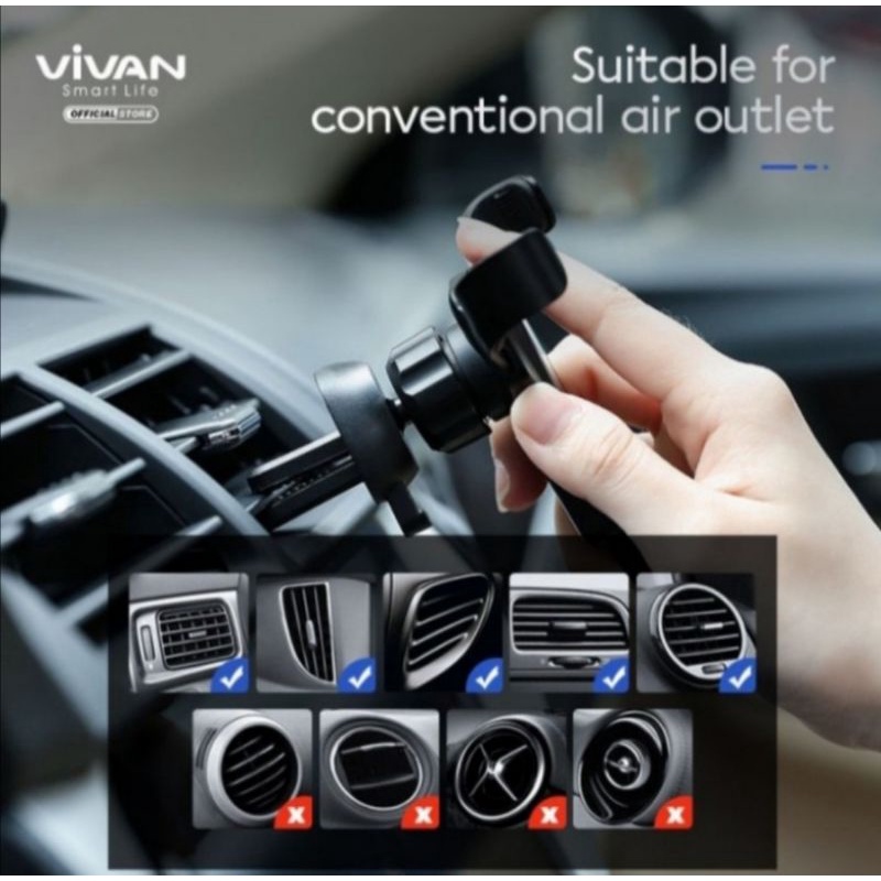 Holder VIVAN Aluminium Alloy Car Holder CHS09