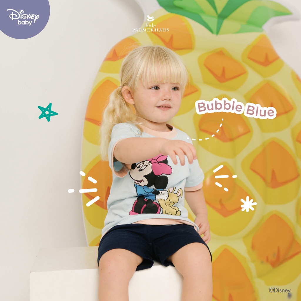 PROMO 7.7 PROMO BAJU LEBARAN LITTLE PALMERHAUS DISNEY JOLLY MICKEY T-SHIRT ATASAN ANAK BAJU ATASAN ANAK 0-3 TAHUN