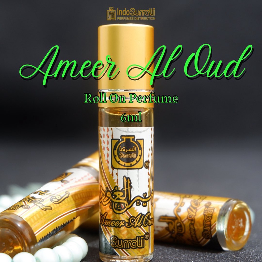 Parfum AMEER AL OUD 6ml Roll On | Parfum Surrati | Surrati Perfumes | Bibit Minyak Wangi