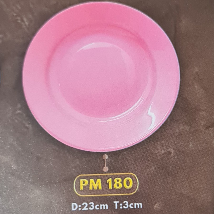 Piring makan golden lemon PM180 food plate alat makan dapur dining tea