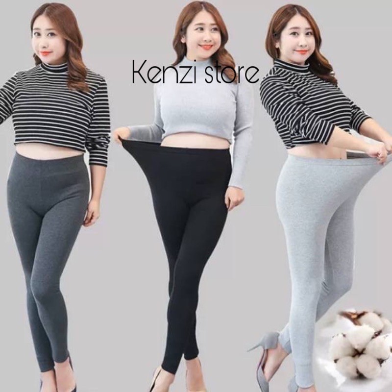 Legging dewasa bahan kaos jumbo - ukuran big size