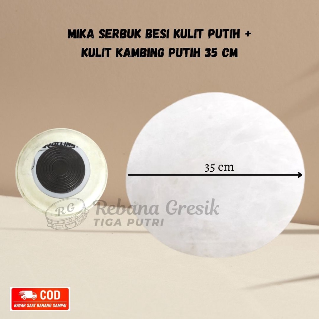 Mika serbuk besi ketipung  ukuran 6 in siap main mika ketipung mika reimo