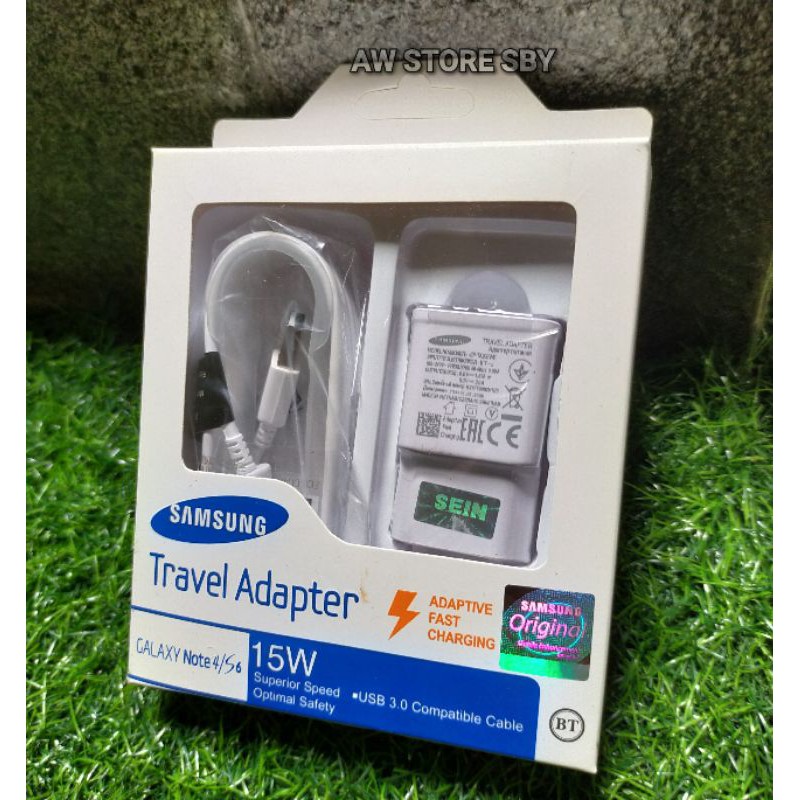charger samsung micro usb 15W fast charging j2 j3 j4 j5 j6 j7 A6 A6+ A10 A10S (Note 4/ S6)