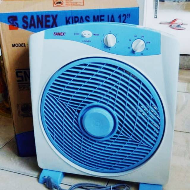 KIPAS ANGIN SANEX BOX FAN 12"