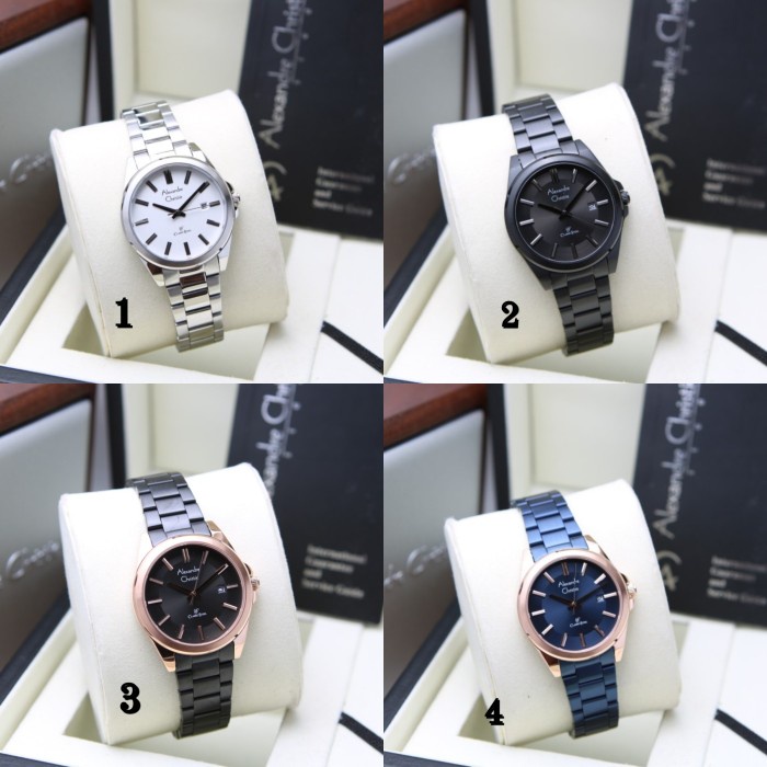 Jam Tangan Wanita Alexandre Christie 8663 AC8663 AC 8663 Original Bergaransi