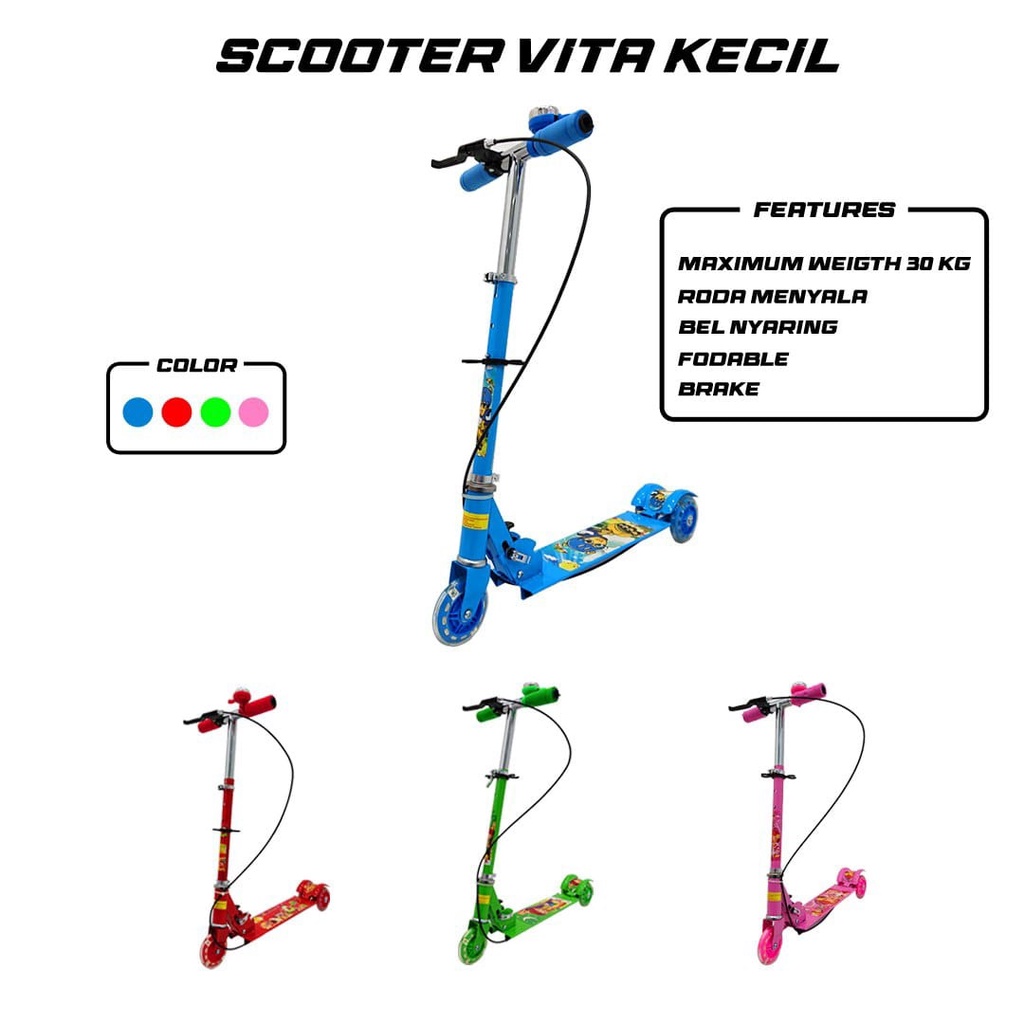 ❤Bazar❤ Scooter / Skuter Anak Vita Kecil