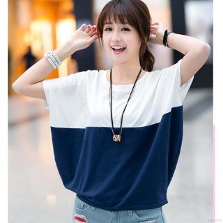  Kaos  T Shirt Lengan Pendek Model Korea  Ukuran  Besar 