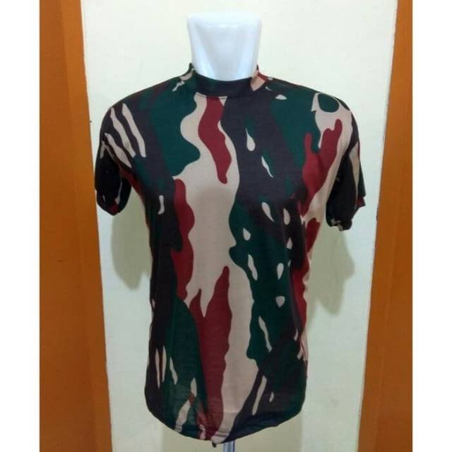 MT Kaos Pendek Army Loreng Kopasus