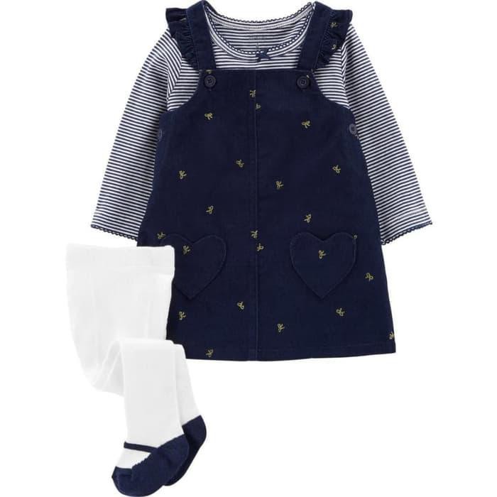 Terlaris VERA SHOP OVERALL DRESS LEGGING 3IN1 CATELL LOVE CATELL LOVE OVERALL OJP045