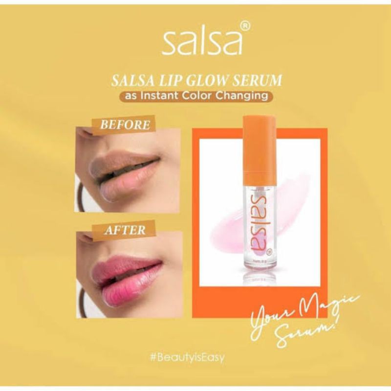 SALSA LIP GLOW SERUM ORIGINAL PEMERAH BIBIR ALAMI