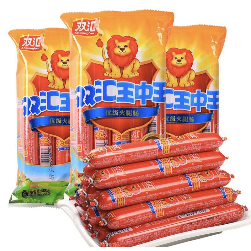 

(NON HALAL) 双汇王中王 火腿香肠 Sosis Shuang Hui Wang Zhong Wang Sosis Meat Instan 65g