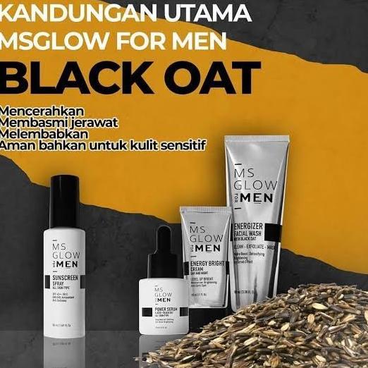 [PRODUK RFM] MS GLOW FOR MEN Skincare Pria Paket Perawatan Wajah Original MS GLOW VEP