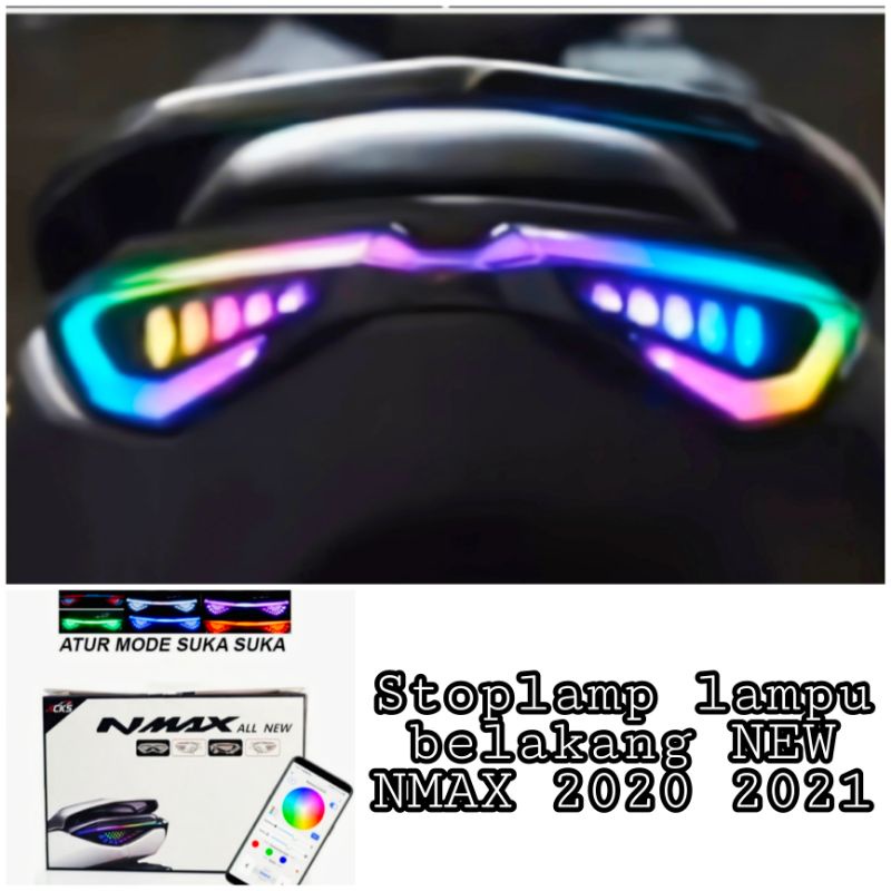 Stoplamp lampu belakang CKS 3in1 all NEW NMAX 2020 2021