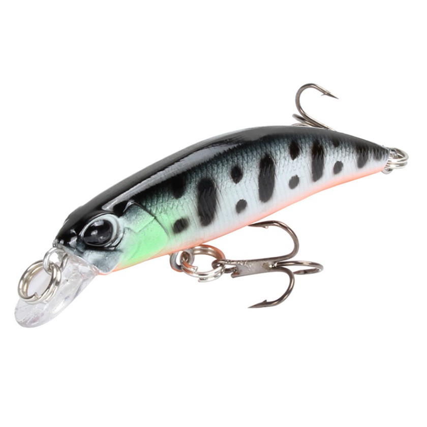 Shengyao 1Pcs Sinking Minnow Umpan Pancing Fishing Lure 7cm 4g Swimbait Ikan Kecil Bass Bait Wobbler Kait