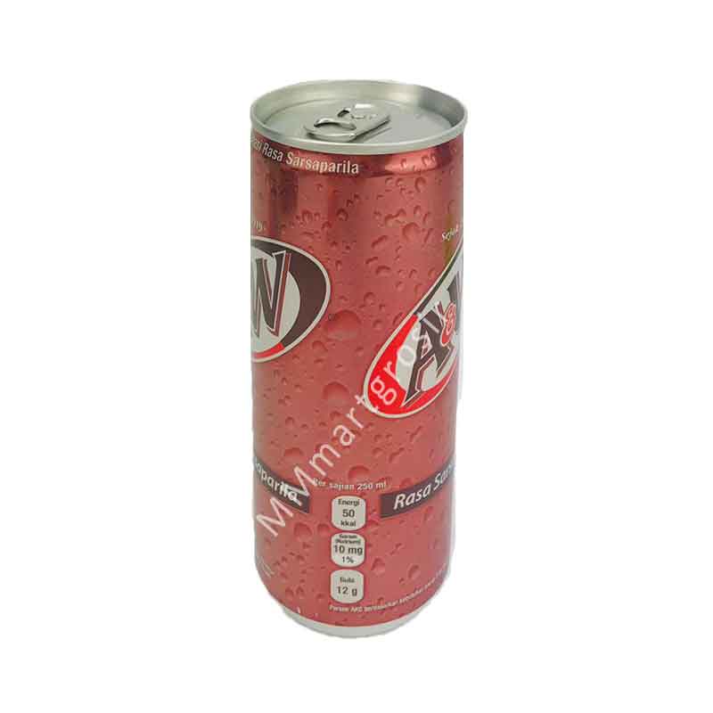 Coca-Cola A&amp;W / Rasa Sarsaparila / Soft drink / 250ml