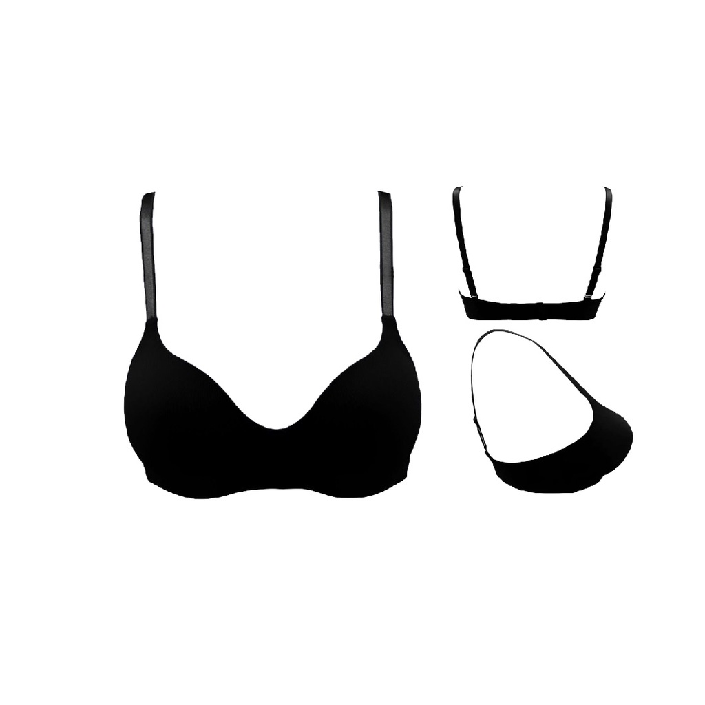 Luludi Bra Modest - LBF 8201 - 3/4 cup - Non Wire (Tanpa Kawat)