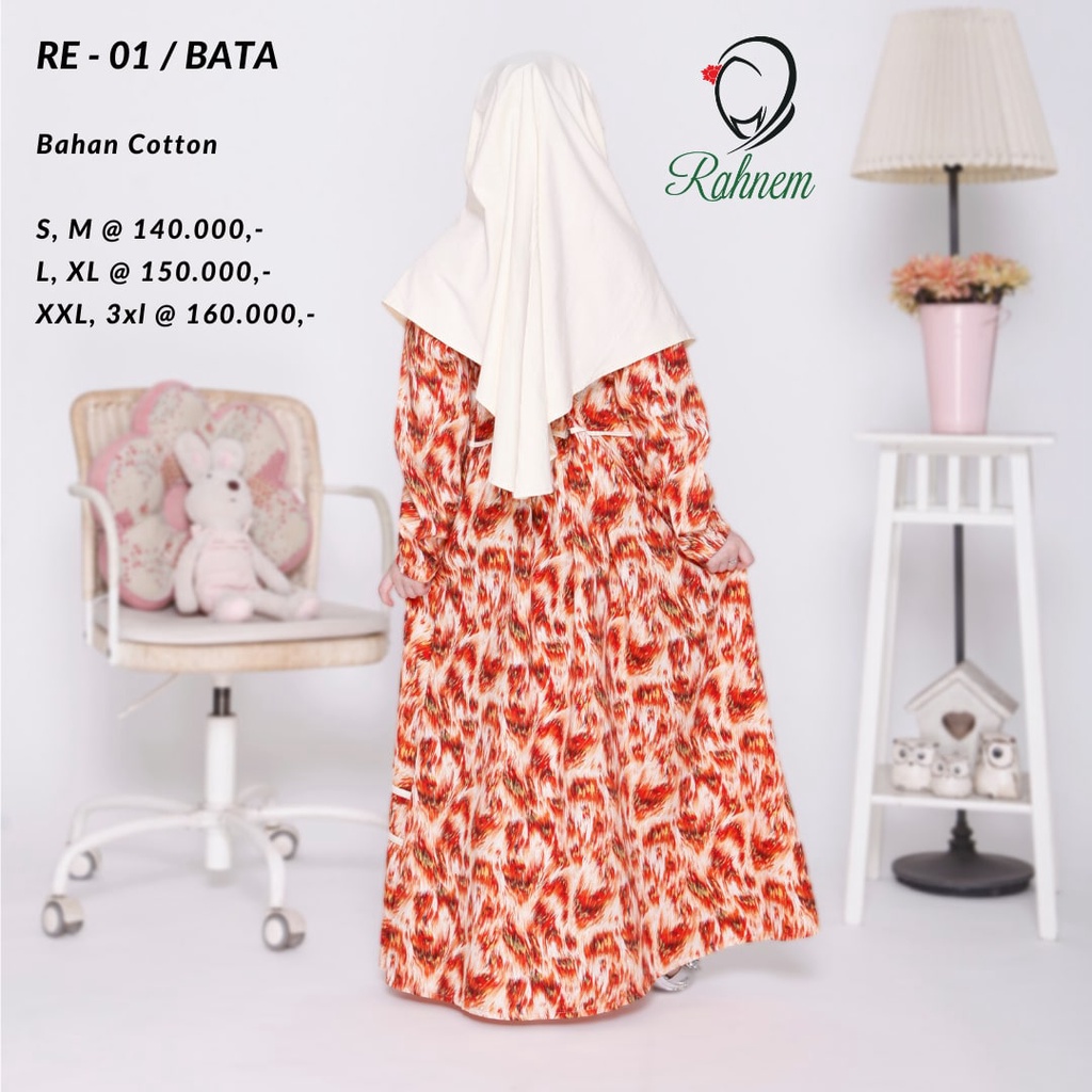 BISA COD - GAMIS ANAK RAHNEM RE 01 BATA FASHION MUSLIM