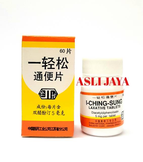 I Ching Sung Laxative Tablet - Obat Melancarkan BAB